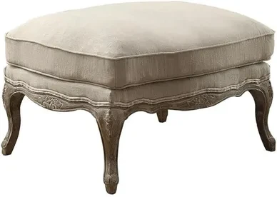 French Country Ottoman